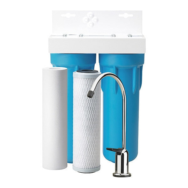 Undersink Water Filtration System with CB3 Carbon Block Cartridge