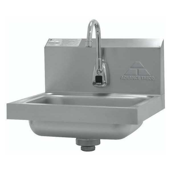 Hands-Free Hand Wash Sink, 14x10x5"