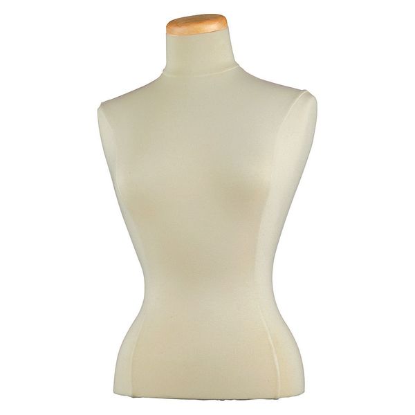 Mondo Mannequins Female Fabric Covered Blouse Form W/ neckblock