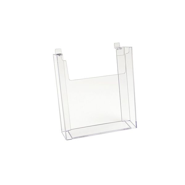 Acrylic Lit Holder, Wall, 11"x8 1/2", PK12