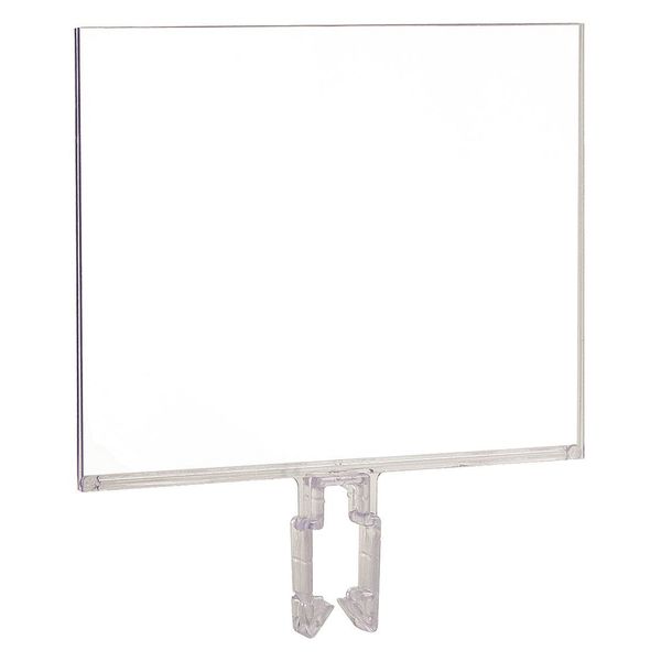 Polycarbonate, Sign Holder, 5 1/2"X7", PK24