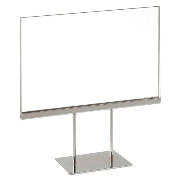 Acrylic Sign Holder, 11" W x 7" H, PK24