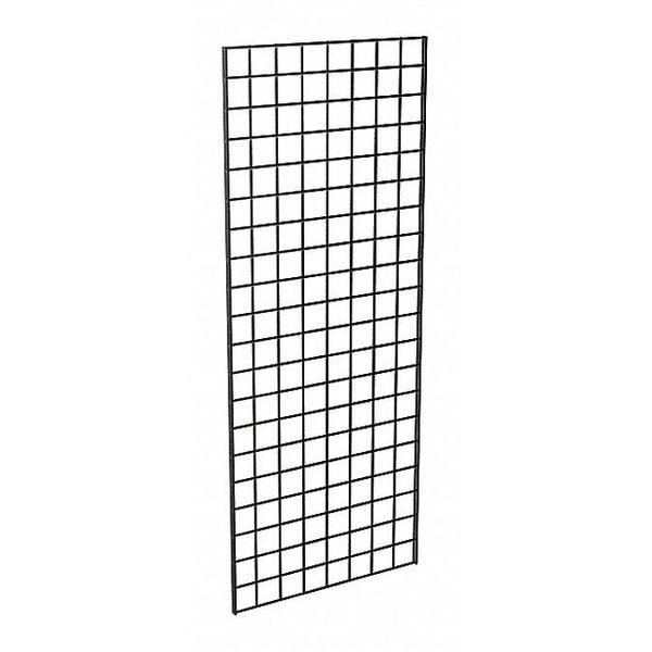 Wire Grid Panel 2 ft. x 5 ft.,  Black,  3PK