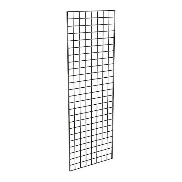 Wire Grid Panel 2 ft. x 6 ft.,  Black,  3PK