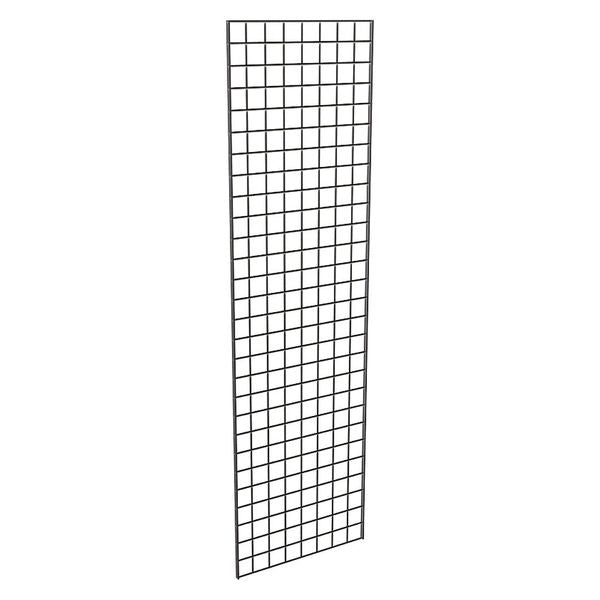 Wire Grid Panel 2 ft. x 7 ft.,  Black,  3PK