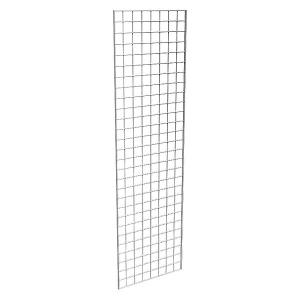Wire Grid Panel 2 ft. x 7 ft.,  Chrome,  3PK