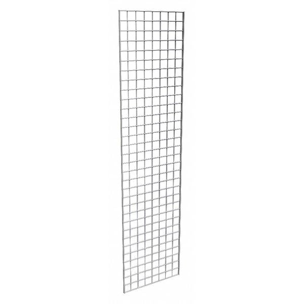 Wire Grid Panel 2 ft. x 8 ft.,  Chrome,  3PK