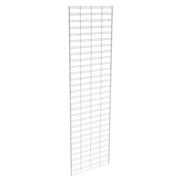 Wire Slatgrid Panel 2ft. x 7ft.,  White,  3PK