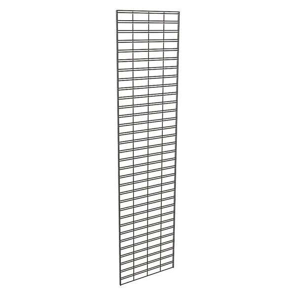 Wire Slatgrid Panel 2ft. x 8ft.,  Black,  3PK