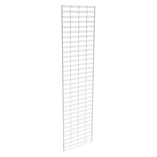 Wire Slatgrid Panel 2ft. x 8ft.,  White,  3PK