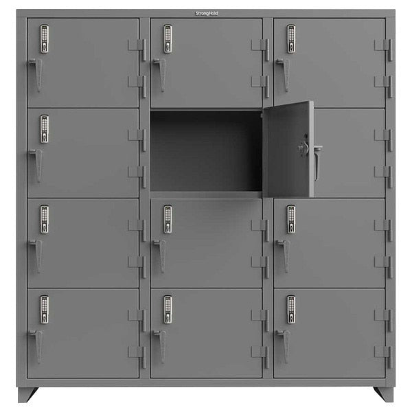 Locker, Assembled, 72" W, 24" D, 75" H