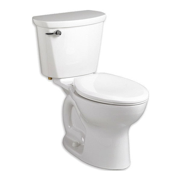 Cadet Pro Elongated 1.6 Gpf Toilet In Wh,  1.6 gpf,  Cadet Flushing System,  Floor Mount,  Elongated