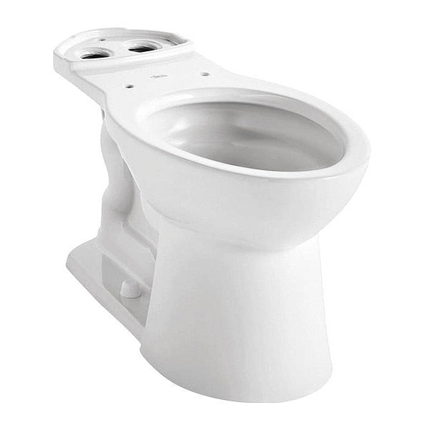 Vormax RHe Elong Bowl w/2 Bolt Hole Cove,  1.0 gpf,  Floor Mount,  Elongated,  White