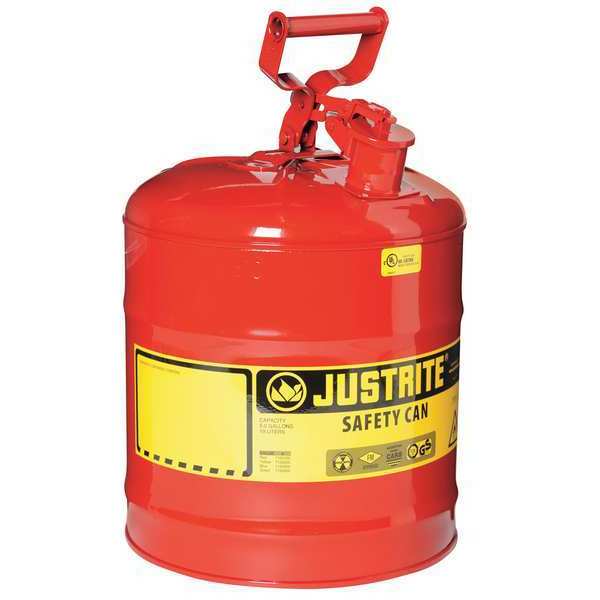 5 gal. Red Steel Type I Safety Can for Flammables