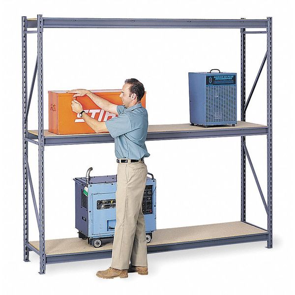 Starter Bulk Storage Rack,  24" D,  96" W,  3 Shelves