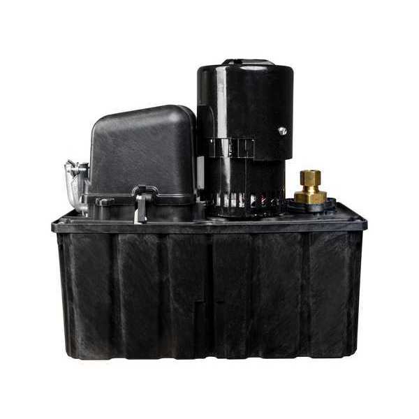 Condensate Pump, 1 gal, 1/3 hp, 208-230V AC