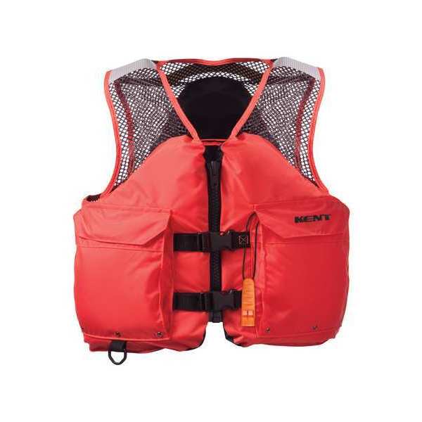 Life Jacket, Orange, Fabric, XL