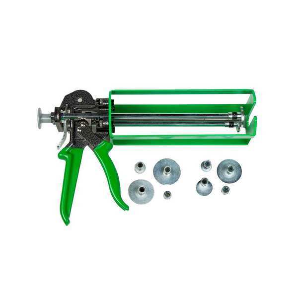 Multiple Ratio Two-Part Applicator,  Green,  1:1,  10:1,  2:1 Mixing Ratio