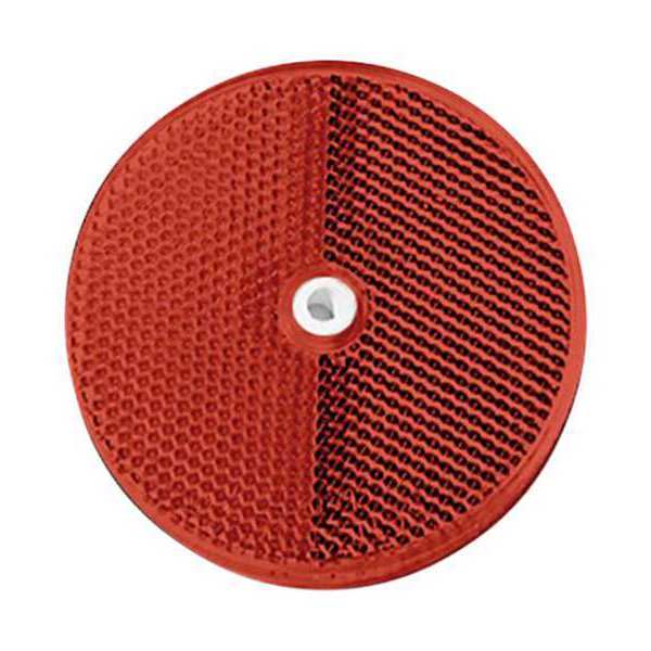 Color Reflector, Oval, Red, 12\u0022 L