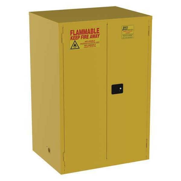 Cabinet,  2-Dr,  90 gal.,  Flammable,  34 x 65 x 43