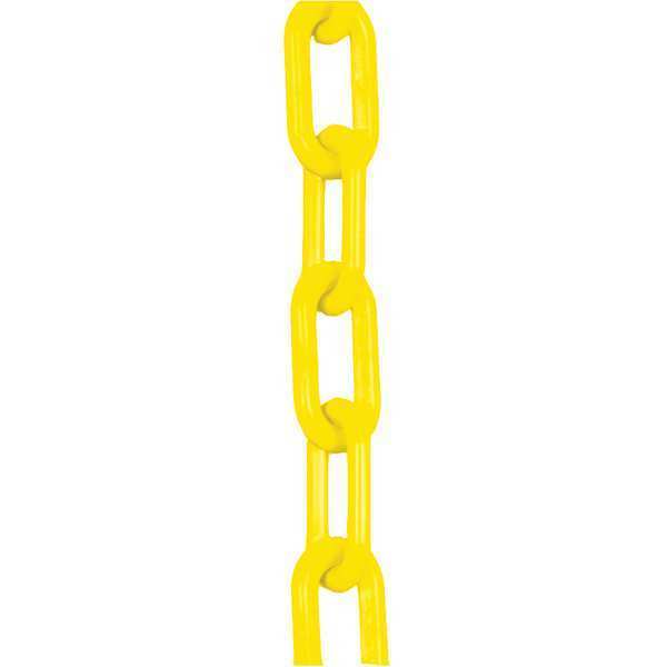 .75" (#3,  19 mm.) x 50 ft. Yellow Plastic Chain