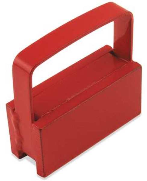 Handle Magnet, Steel, 50 lb, 2Lx3/4Wx2H
