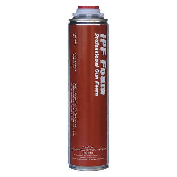 Pest Control Spray Foam Sealant,  24 oz,  Aerosol Can,  Yellow,  1 Component