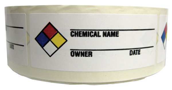 NFR Label, 1-1/2 In. H, Paper, PK1000