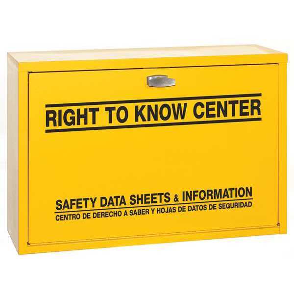 Right-To-Know Cabinet, Hazard Information