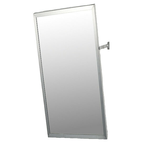 18" x 36" Surface Mounted Adjustable Tilt Washroom Mirror
