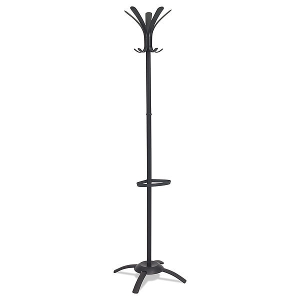 Coat Stand, Black, 5 Hook