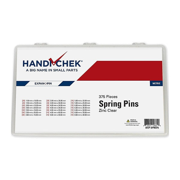 Metric Spring Pin Assortment