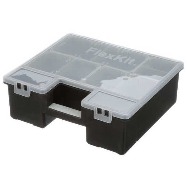 Stackable Compartment Box with 14 compartments,  Plastic,  4 1/4 in H x 12 13/32 in W