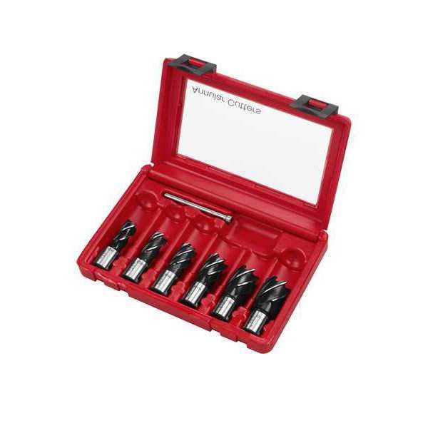 6-Piece HSS Annular Cutter Set