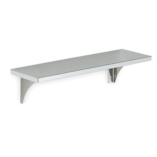 Utility Shelf, Satin, 4-1/8x18x5-3/16In
