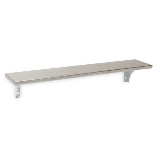 Utility Shelf, Satin, 4-1/2x24x5In