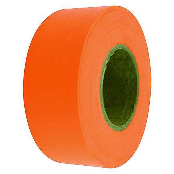 Flagging Tape, Fluorescent Orange, 150 ft