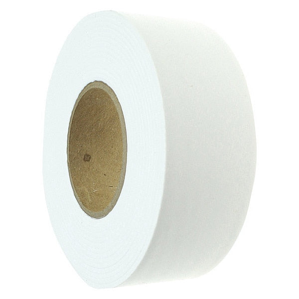 Flagging Tape, White, 300 ft x 1-3/16 In