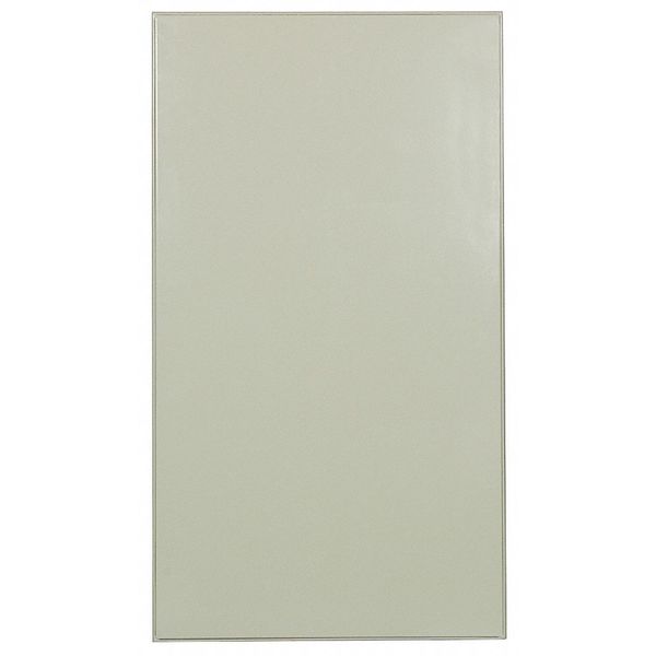 58" x 34" Panel Toilet Partition,  Cellular Honeycomb,  Almond