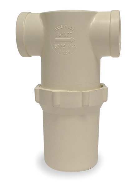 Line Strainer, Low Profile, 1-1/2", FNPT