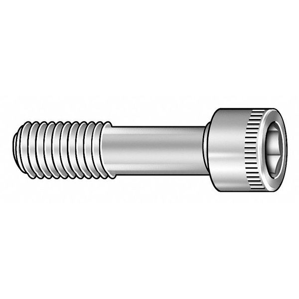 M3-0.50 Socket Head Cap Screw,  Plain Stainless Steel,  50 mm L,  25 PK