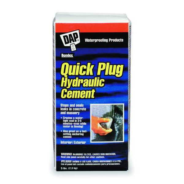 5 lb. Gray Quick Plug Hydraulic Cement