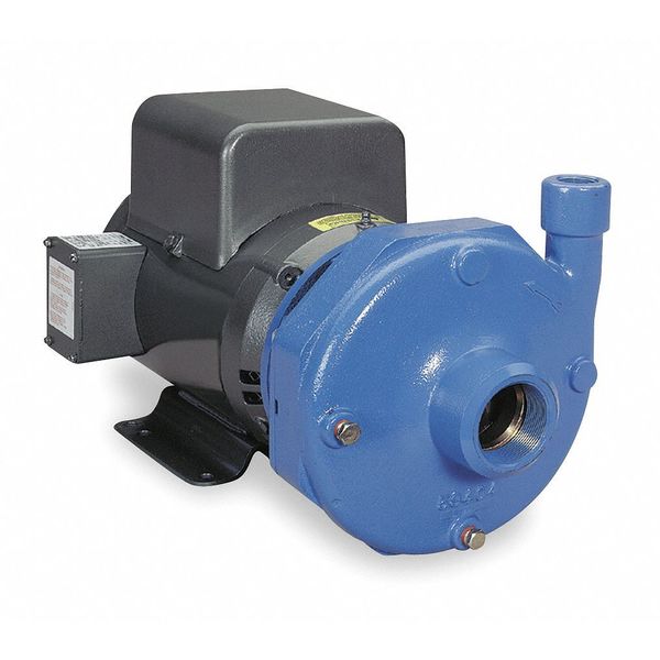 Cast Iron 5 HP Centrifugal Pump 208-230V