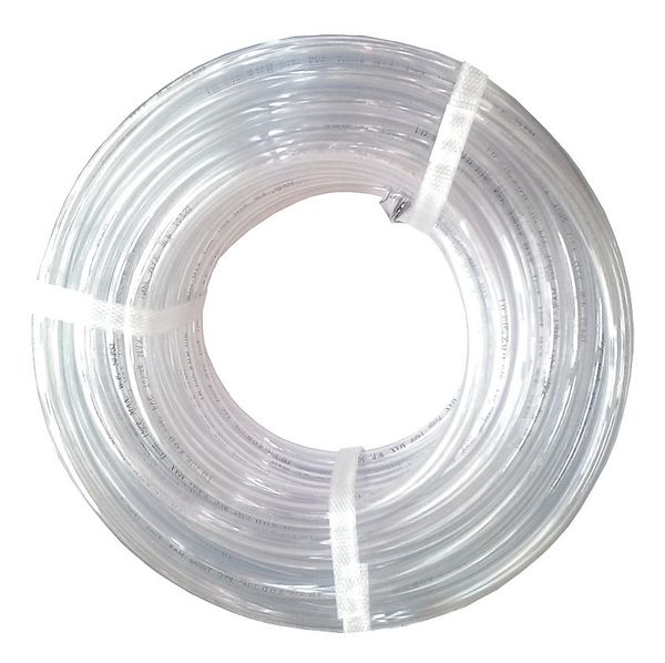 Tubing, 5/16 I.D., 100 ft., Clear, Flexible