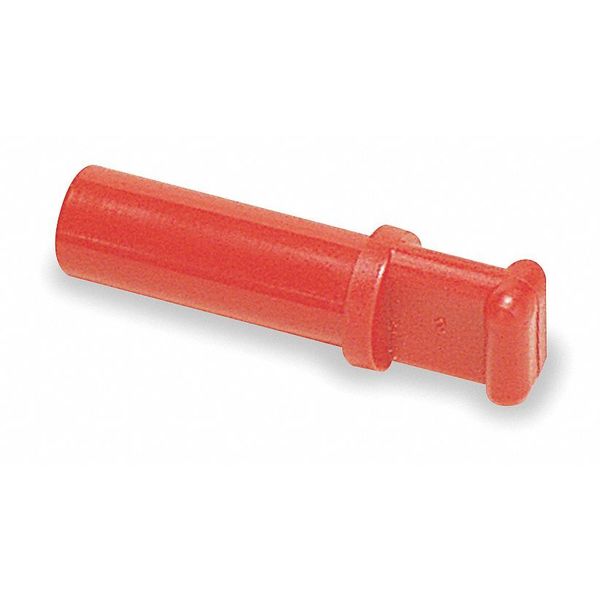 Plug,  3/8" Tube,  3/8"OD, Tube,  Nylon, PK10