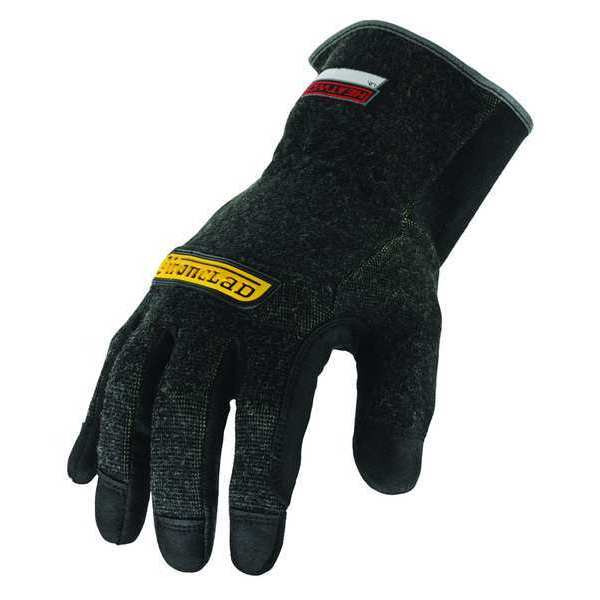 XL Black Gauntlet Cuff Heat Resistant Gloves