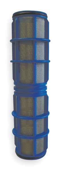 Filter Screen, Blue, 10" Length, 2" Dia