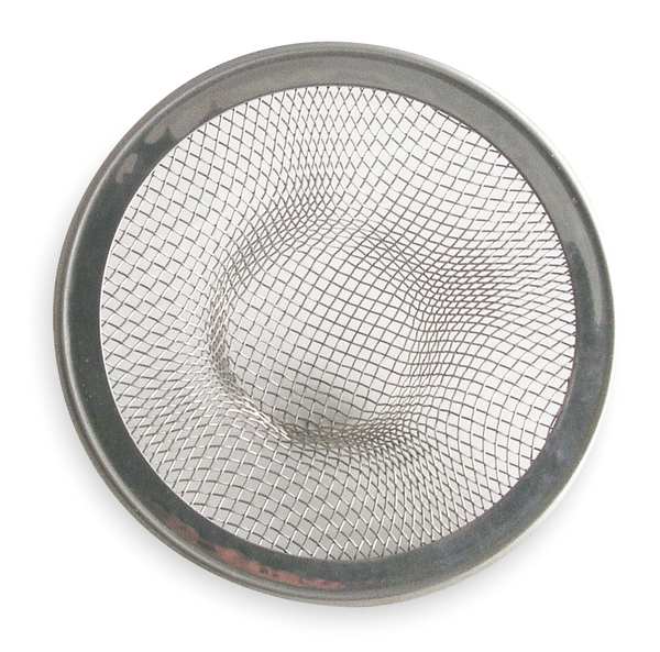 Mesh Strainer, Pipe Dia 1 3/8 To 1 1/2 In
