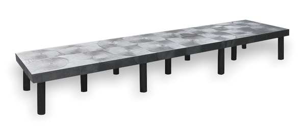 Dunnage Rack, 2250 lb., HDPE, 96 W x 24 D