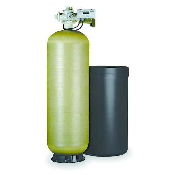 Water Softener, 2" Pipe, Two Tank, 41" W